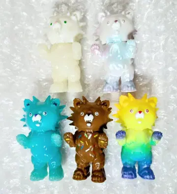 전 5종 VAG CURIO 가챠 소프트 비닐 피규어