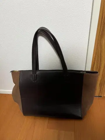 나노 유니버스 천연 가죽 토트백