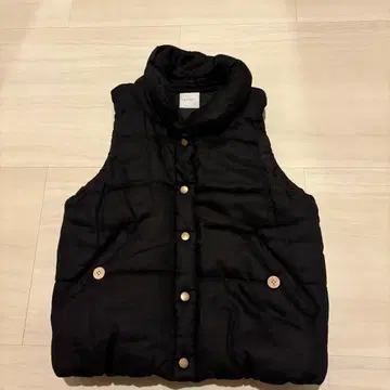 leciel 린넨 소재 넉넉한 두꺼운 원단 충전솜 베스트