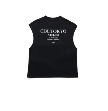CDL 아뜰리에 슬리브리스 티 [블랙]