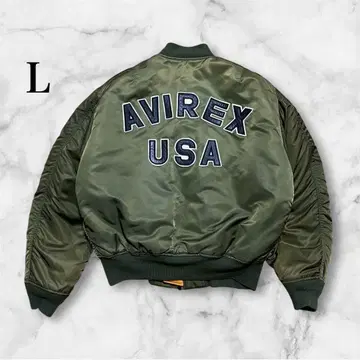 AVIREX MA-1 자켓 L 사이즈 올리브 그린
