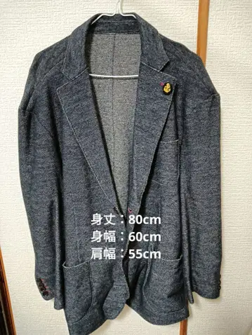 LUPO DI MARE 테일러드 자켓 다크 그레이