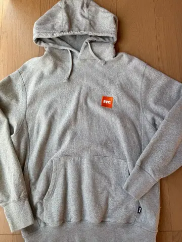 FTC 그레이 후드티