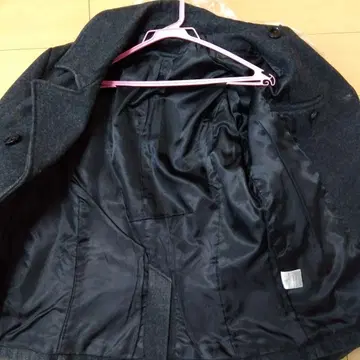 다크 그레이 피 코트 L 사이즈
