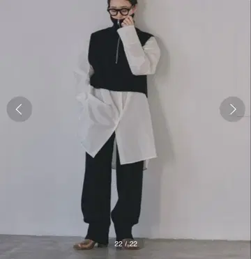 하프 집업 니트 todayful