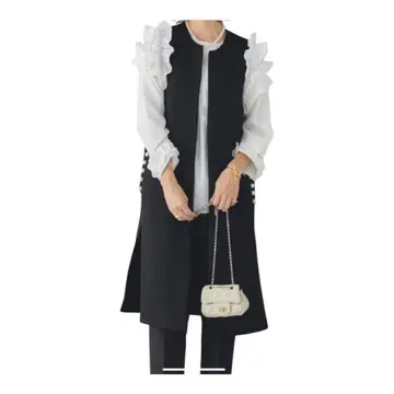 가격표 포함. Frene(플라네) 블랙 베스트 펄 버튼 포함