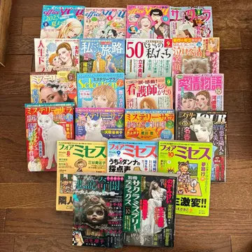 여성용 코믹 여러가지 21권 세트