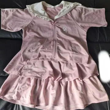 마이멜로디 프릴 스커트 셋업