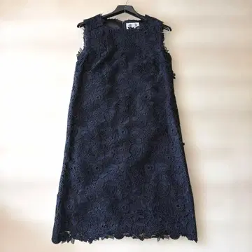 AUSTIN REED 네이비 레이스 원피스