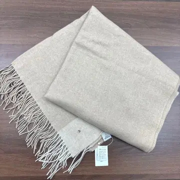 TOPKAPI 대형 베이지 캐시미어 머플러