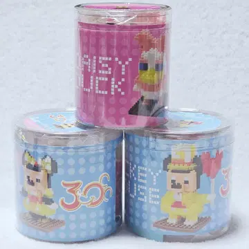 디즈니 nanoblock 미키 미니 데이지 3종 세트