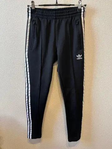 adidas 블랙 조거 팬츠 XS