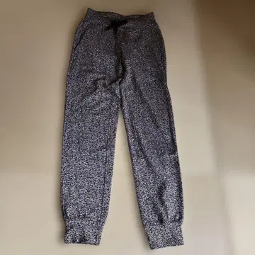 룰루레몬 조거 팬츠 블랙/화이트