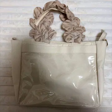 자카마트 프릴 핸들 토트백