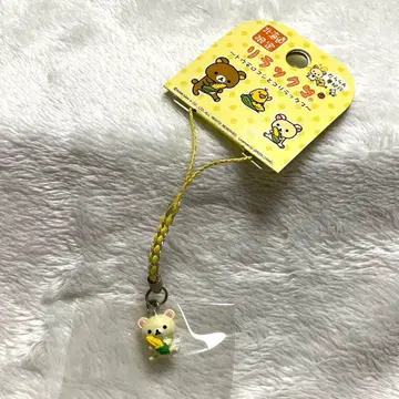 코리락쿠마 홋카이도 옥수수와 코리락쿠마 스트랩 끈