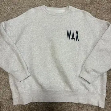 WAX wax thm 와이드 실루엣 속기모 맨투맨 L 완판템