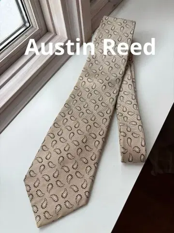 [일본제 핸드메이드][실크 100%] 오스틴 리드 페이즐리 무늬 넥타이