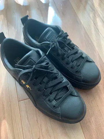 푸마 메이즈 블랙 24.5 통굽