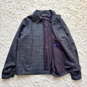 새상품급 유나이티드 애로우즈 x moon tweed 블루종 자켓 L