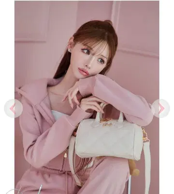 rady 퀼팅 보스턴 백 S 사이즈 크림