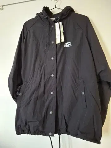 CAMP7 마운틴 후드티 블랙 M-L