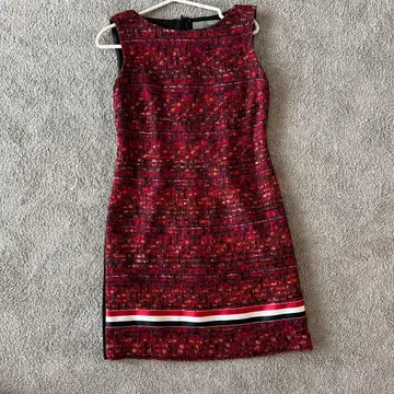 HAN AHN SOON 슬리브리스 무릎 기장 원피스