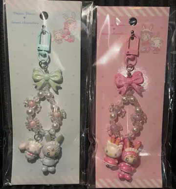 메조 피아노 x 산리오 캐릭터즈 키링 2개 세트