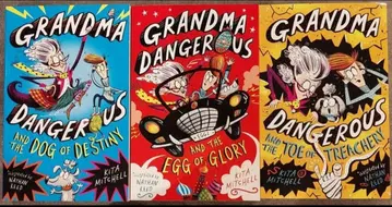 미사용 외국도서 Grandma Dangerous 시리즈 3권 세트