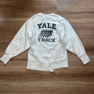 emmi 돌먼 슬리브 Yale 슬릿 맨투맨 트레이닝복 오버 사이즈