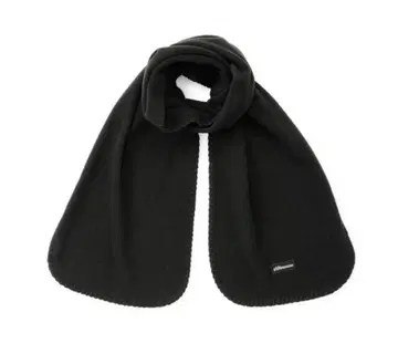 plllllleeeasse fleece scarf BLACK