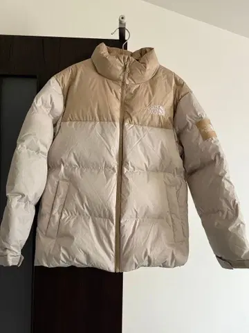The North Face 눕시 베이지 키즈 다운 자켓