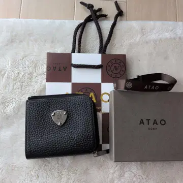 ATAO 블랙 접이식 지갑