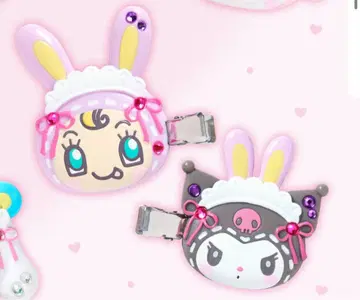 산리오 쿠로미 콜라보 앞머리 클립