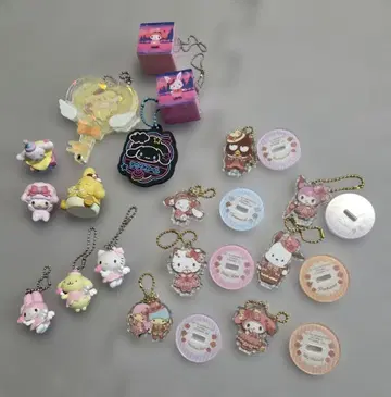 산리오 가챠가챠 키링 묶음 판매 17세트