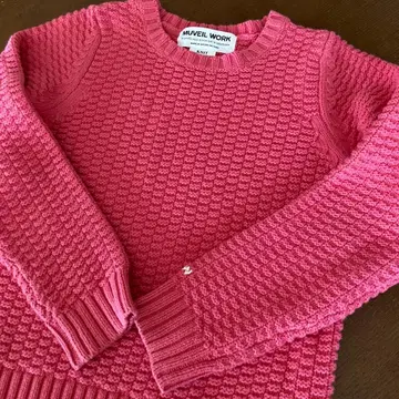 뮤베워크 코튼 니트 핑크