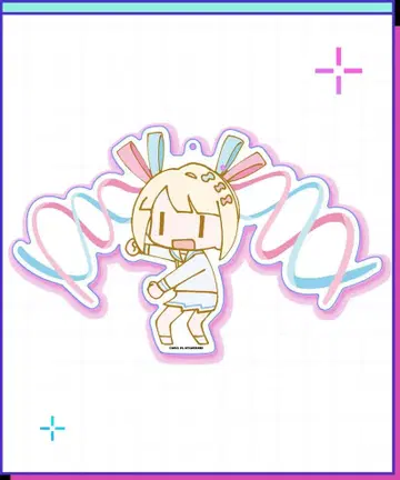 니디가전 2 초텐쨩 후리후리 아크릴 키링