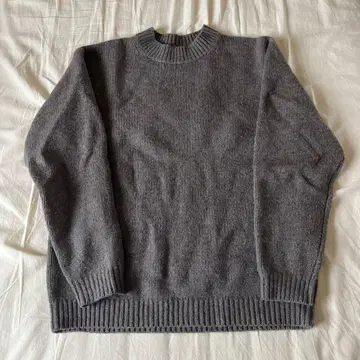 스티븐 앨런 해밀턴 라무즈울 모크넥 니트 LOOSE