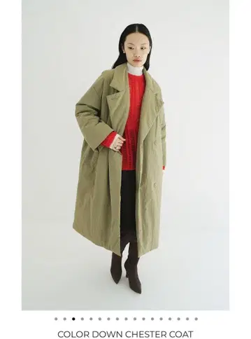 선착순 CLANE COLOR DOWN CHESTER COAT