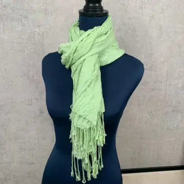 스톨 숄 그린 무지 여성용