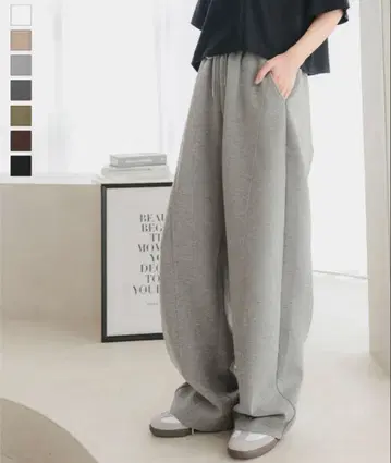 고베 레터스 커브 팬츠 프티 M