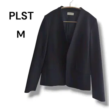 [플라스테] 노카라 자켓 웜 리저브 컬러리스 자켓 M