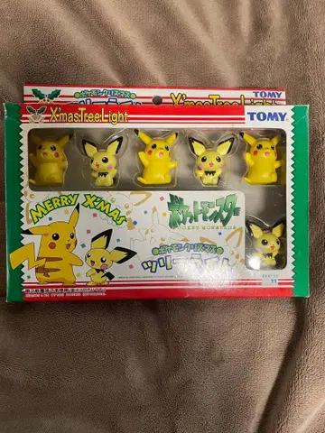 피카츄 피츄 크리스마스 트리 라이트 5개 세트