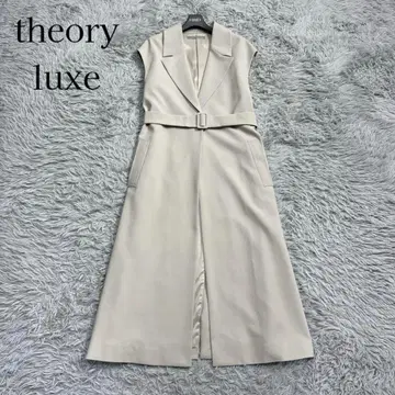 미사용급 23AW 띠어리 VIMONT JOEN 롱베스트 코트 벨트