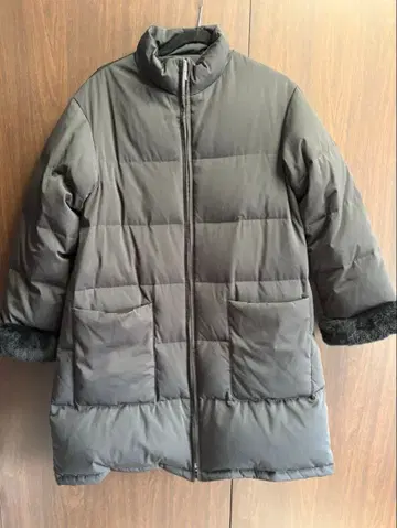 Demi-Luxe BEAMS 블랙 다운 코트