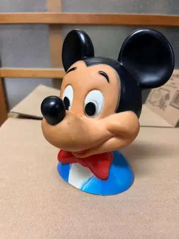 1970s 미키마우스 코인 앤티크 저금통