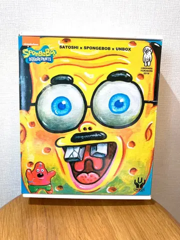 [미사용 새상품] Dehara 데하라 사토시 군 스펀지밥 소프트 비닐