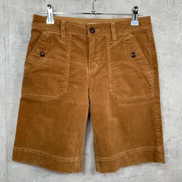 a.v.v standard 숏팬츠 코듀로이 S 상당 브라운