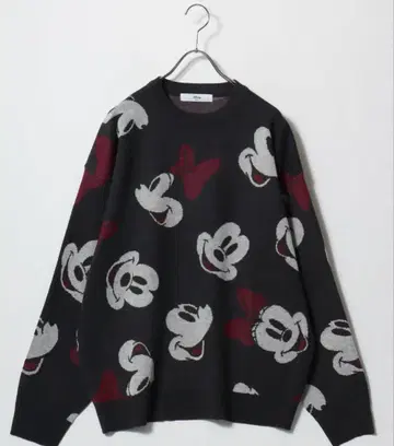 디즈니 미키 미니 긴팔 니트 택 포함