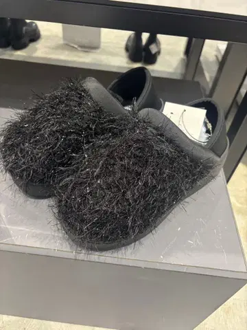 MEI 라메 샤기 슬립온 M