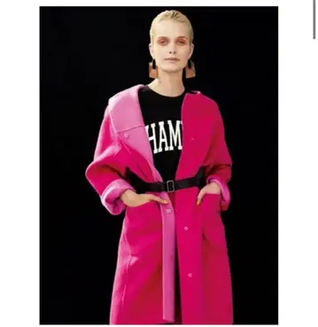 FRAY I.D 리버서블 울 코트